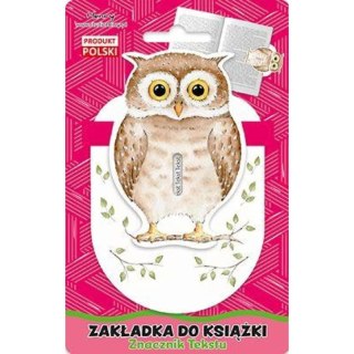 Zakładka do książki ZAKŁADKA ZNACZNIK 2 puchacz Henry (5905701487295)