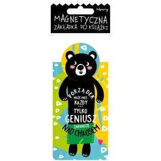 Zakładka do książki magnetyczna NW MISIEK PORZĄDEK Henry (5907465661003)