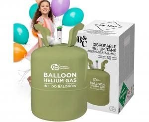 Butla z helem NA 50 BALONÓW 9CALI Godan (HG-BJ50P)