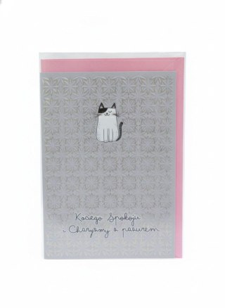 Kartka składana B6 B6 LITTLE KOT Henry (5908451986940)