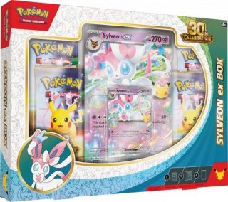 Karty Pokémon TCG: 30th Celebration - Ex Box - Sylveon ex Rebel (196214147096)