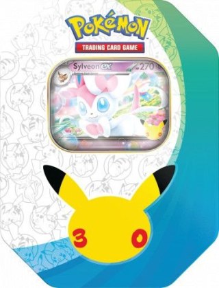 Karty Pokémon TCG: 30th Celebration - Tin - Sylveon ex Rebel (196214146969)