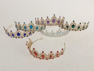 Korona diadem metalowy, śr. 15cm ok. 5,5cm Adar (637153)