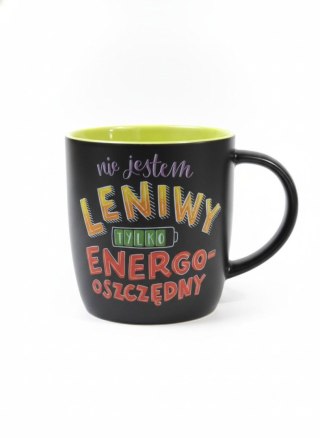 Kubek wielokrotnego użytku Nie jestem leniwy 360ml Kukartka (TB-001)