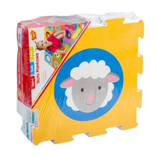 Mata dla malucha piankowa zwierzęta, 33x33cm Smily Play (SP84004)
