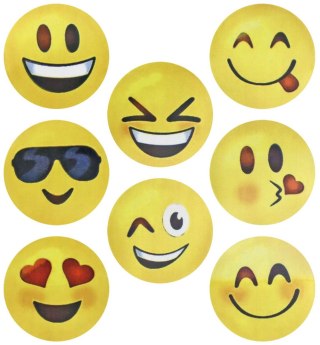 Naklejka (nalepka) Craft-Fun Series Smile Naklejki na rolce Titanum (25JT012)