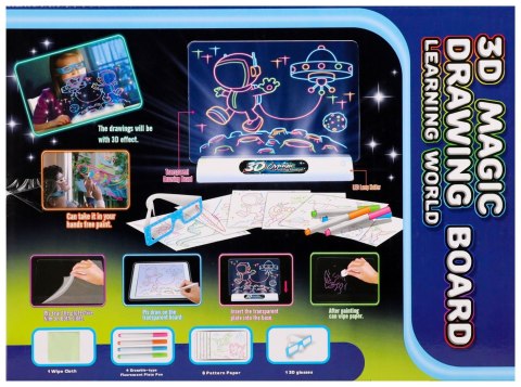 Tablica znikopis LED MAGIC 3D Mega Creative (598120)