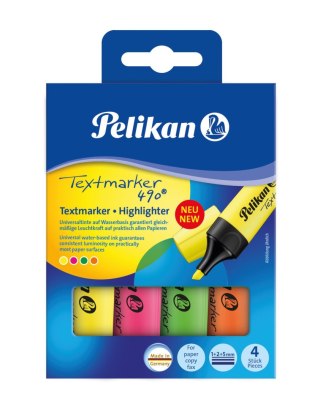 Zakreślacz 490 814058 wkład 4 kolory 1-5mm Pelikan (400140874)