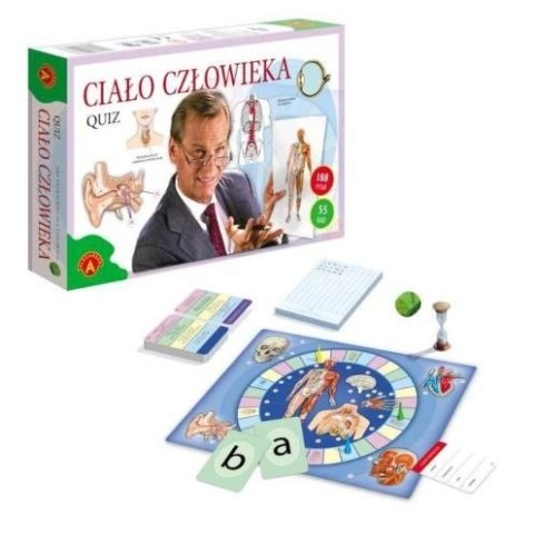 Gra edukacyjna Quiz ciało człowieka Alexander