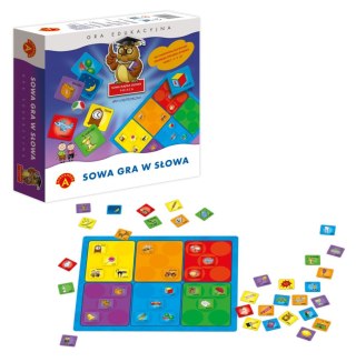Gra edukacyjna sowa gra w słowa Alexander (5906018003741)