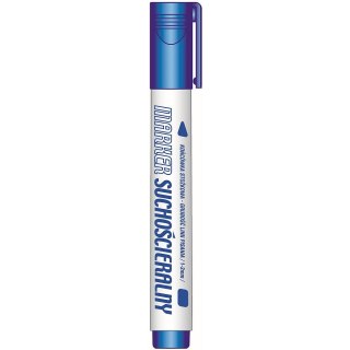 Marker suchościeralny wkład niebieski 1-2mm okrągła końcówka Tetis (KM107-NO)