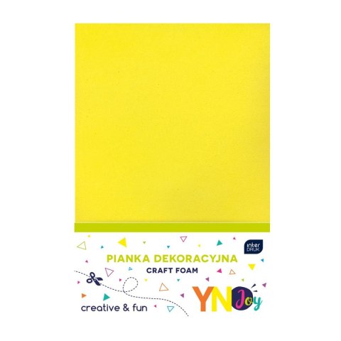 Arkusz piankowy pianka dekoracyjna NC-020 kolor: mix 5 ark. [mm:] 210x297 Noster