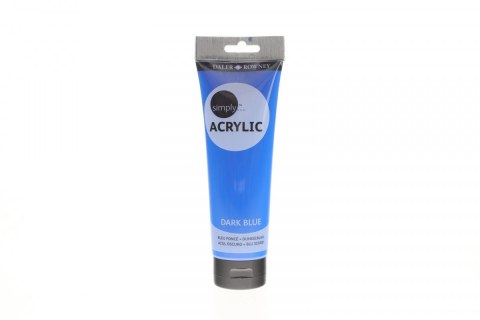 Farba akrylowa Simply kolor: niebieski 250ml Daler Rowney (126250142)