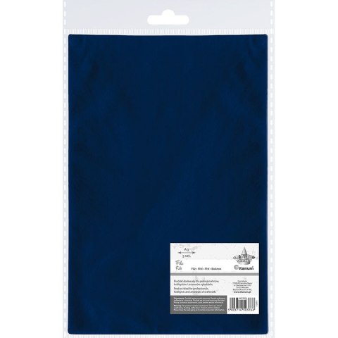 Filc Craft-Fun Series kolor: granatowy 5 ark. Titanum (F-20615)