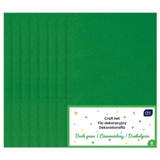 Filc kolor: Zielony 8 ark. Interdruk (IFILCCZIE)