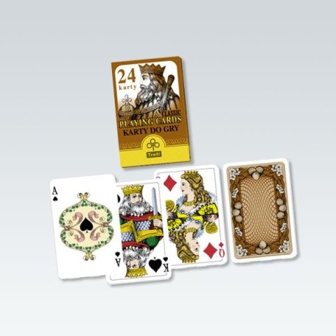 Karty classic Trefl (k10245) 24 sztuk