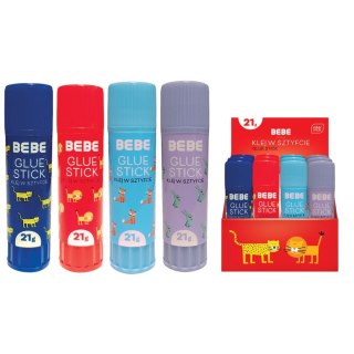 Klej w sztyfcie BB KIDS 21g 21g Bebe (5902277327840)