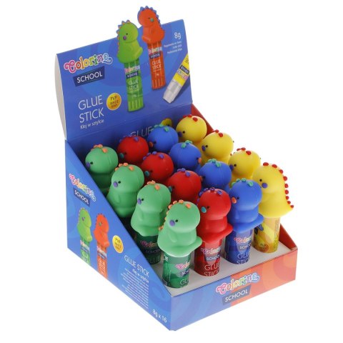 Klej w sztyfcie Dinozaury 8g Colorino Kids (84781)