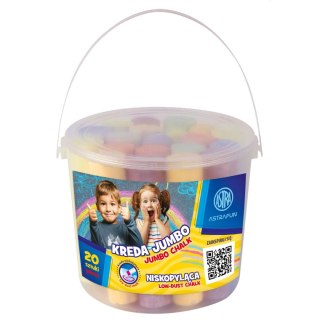 Kreda Jumbo kolor: mix 20 szt Astra Fun (330022005)
