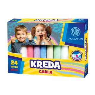 Kreda tablicowa kolor: mix 24 szt Astra Fun (330022001)