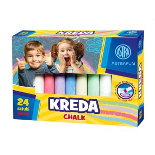 Kreda tablicowa kolor: mix 24 szt Astra Fun (330022001)