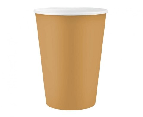 Kubek jednorazowy złote papier 250ml Godan (PF-KJZ6)