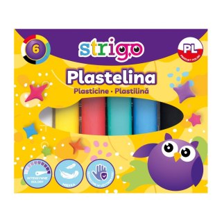 Plastelina 6 kol. 6 kol 5902315579668 mix 20g Strigo (SSC331)