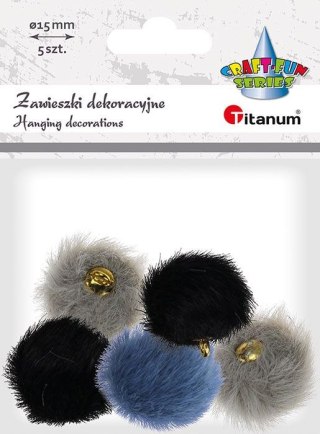 Pompony Craft-Fun Series zawieszki mix 50 szt Titanum (24BR0201-223)