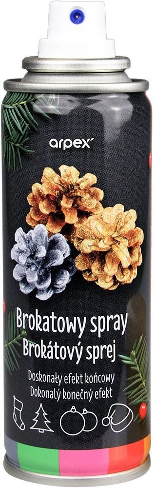 Spray brokatowy, złoty 100ml Arpex (KA6067)