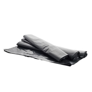 Worki na śmieci czarny kolor: CZARNY 300L 10 szt A3 Aglo