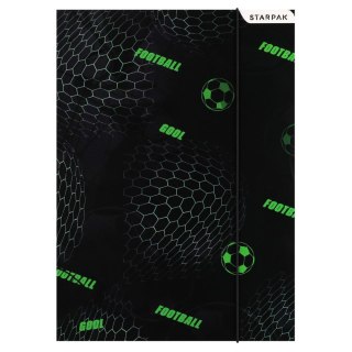 Teczka kartonowa na gumkę football A4 mix Starpak (583294)