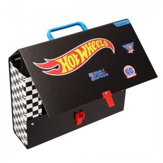 Teczka z szerokim grzbietem na zatrzask Hot wheels A4 mix Starpak (583314)