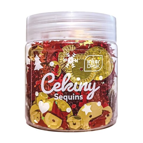Cekiny Winter mix 30g Interdruk (30 g)