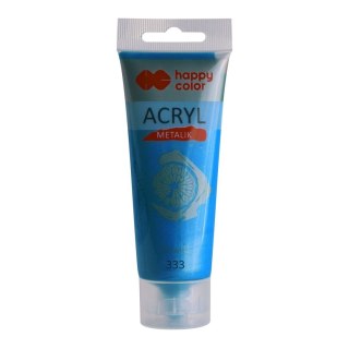 Farba akrylowa zielone złoto metalik kolor: granatowa 75ml Happy Color (HA 7370 0075-333)