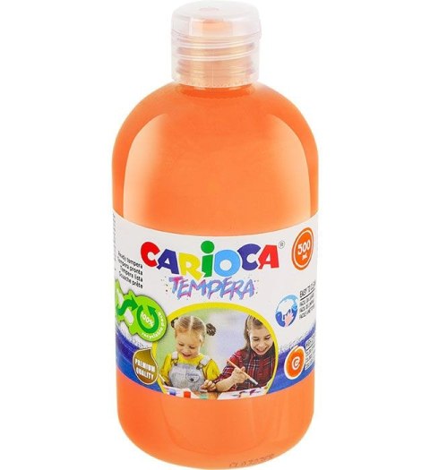Farba tempera kolor: pomarańczowy 500ml 1 kolor. Carioca (170-2717)