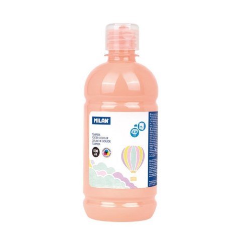 Farba tempera pastelowa kolor: pomarańczowy 500ml 1 kolor. Milan (03622P)
