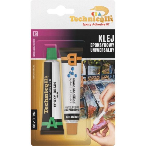 Klej w tubie uniwersalny epoksydowy 20ml Technicqll (E-198)