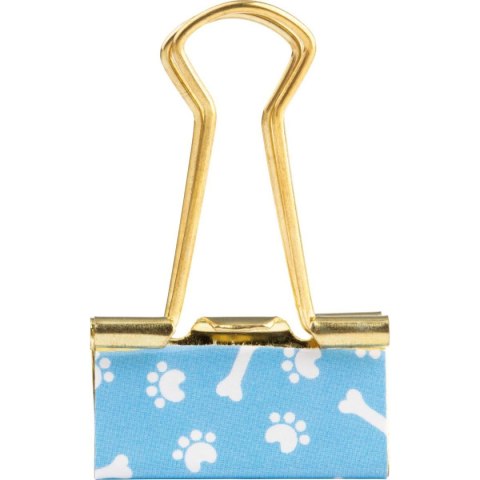 Klipsy do spinania dokumentów CAT&DOG, metal 6 szt Happy Color (HA 4821 01CD-WP6)