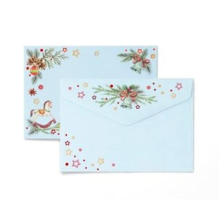 Koperta C6 gwiazdka [mm:] 114x162 Argo (280297) 10 sztuk