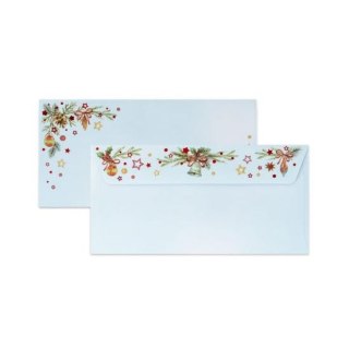Koperta DL gwiazdka [mm:] 99x210 Argo (280197) 10 sztuk