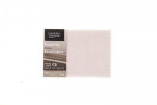 Koperta C6 kalka biała [mm:] 114x162 Argo (280295) 10 sztuk