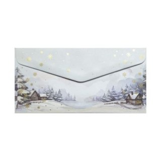 Koperta DL magia zimy [mm:] 99x210 Argo (280198) 10 sztuk