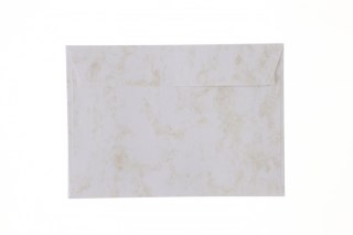 Koperta C5 marmur złoty biała diamentowa Galeria Papieru (280693) 10 sztuk