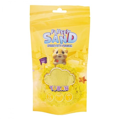 Piasek kinetyczny Fluffy Sand puszysty piasek żółty Tuban