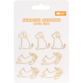 Spinacze zwykły CAT&DOG, 7 szt Happy Color (HA 4810 01CD-WP7)