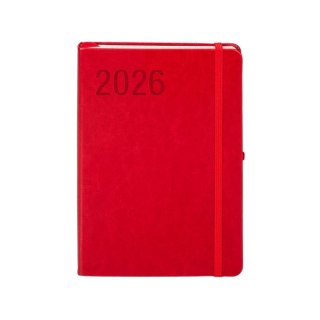 Kalendarz książkowy (terminarz) 2026 FORMALIZM TDW A5 Antra (CZERWONY)