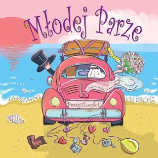 Kartka składana A5 Karnet KW ślub ślubna bryka Henry (5905701483082)