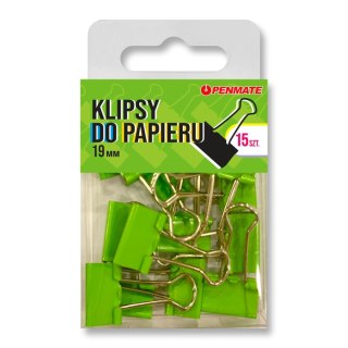 Klipy żółtozielone TT8324 19mm Zielony Penmate (19mm)