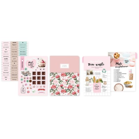 Kołozeszyt (kołonotatnik) A5 przepiśnik 240k. 90g kropki/tagi Interdruk