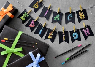 Kredki ołówkowe Black Edition pastelowe i neonowe 12 kol. Faber Castell (116410 FC)